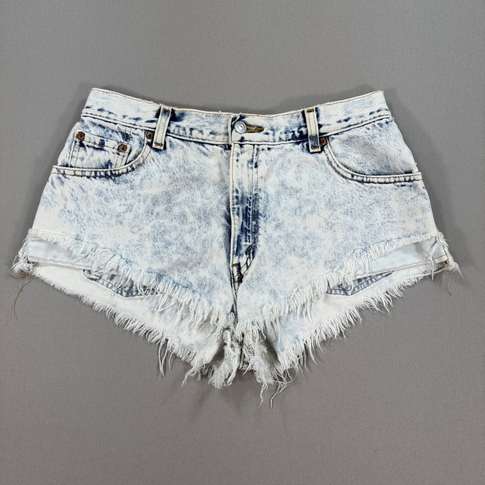Levi's Light Blue Jean Shorts